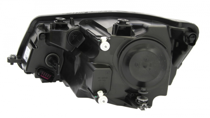 Far dreapta H4/P21W/PY21W, electric, cu motoras,interior crom, semnalizator transparent VW CADDY 3 III intre 2010-2015 [2]