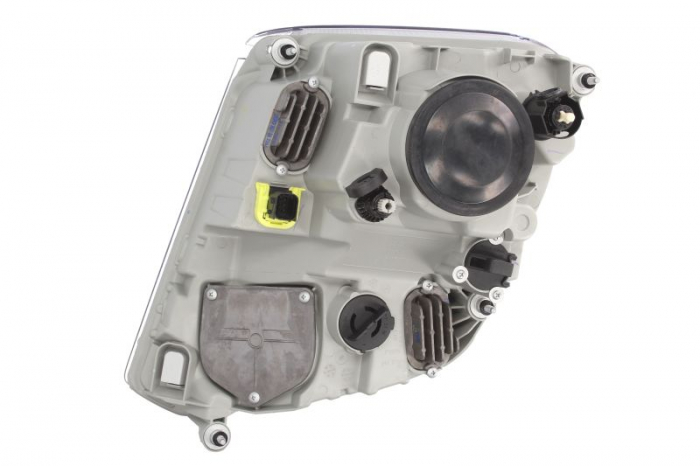 Far dreapta (H4/PY21W, reglaj electric lumini pozitii LED, fara motor, alb, Semnalizator transparent) VOLVO FL III dupa 2013 [2]