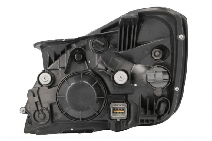 Far Dreapta (H4/PY21W/W5W, electric, cu motor, culoare insert: negru) potrivit KIA RIO II -12.11 [2]