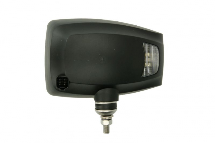 Far dreapta (H4/PY21W/W5W, manual, culoare insert: crom platinat, culoare indicator: transparent) potrivit CATERPILLAR TH [2]
