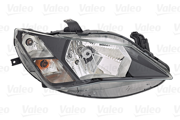 Far Dreapta (H4 W5W, electric, cu motor, halogen) potrivit SEAT IBIZA IV, IBIZA IV SC, IBIZA IV ST dupa 2015