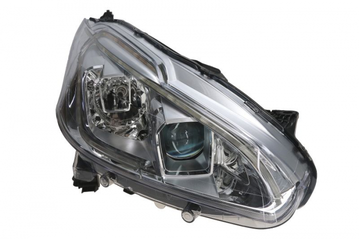 Far Dreapta (H7, electric, fara motoras, halogen, culoare semnalizator: transparent) potrivit PEUGEOT 208, 208 I, 208 II 2012-2015