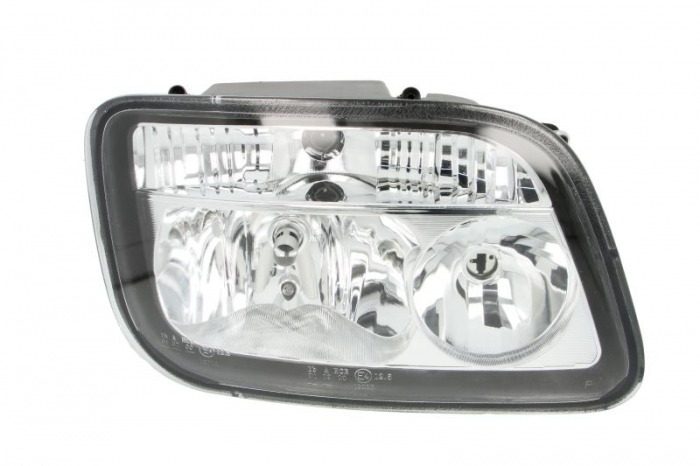 Far dreapta (H7 H1 PY21W W5W, reglaj manual) MERCEDES ACTROS MP2 MP3 10.02-