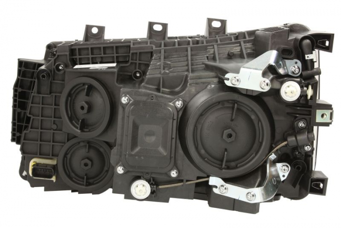 Far dreapta (H7/H7, electric, cu motor, culoare insert: crom platinat, culoare indicator: portocaliu) potrivit SCANIA G II, L, P II, R II, S 06.17- [2]