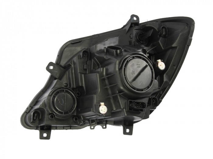 Far Dreapta (H7/H7, electric, cu motor, culoare interior: negru, culoare semnalizator: transparent) potrivit MERCEDES SPRINTER 3,5-T (B906), SPRINTER 3-T (B906), SPRINTER 3-T (B910) [2]