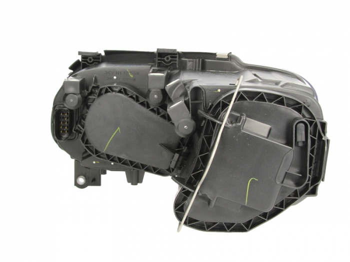 Far dreapta H7/H7, electric, cu motor, culoare interior negru, culoare semnalizator: transparent potrivit VW CADDY III, CADDY III/MINIVAN, TOURAN [2]