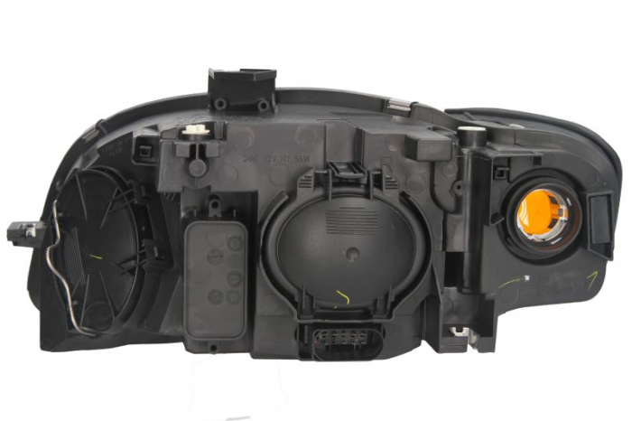 Far Dreapta (H7/H7, electric, cu motor, culoare semnalizator: portocaliu) potrivit AUDI A4 B6, A4 B7 11.04-06.08 [2]