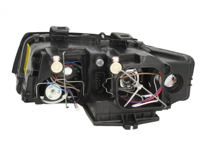Far Dreapta (H7/H7, electric, fara motoras, culoare semnalizator: transparent) potrivit AUDI A4 B6 01.01-12.04 [2]