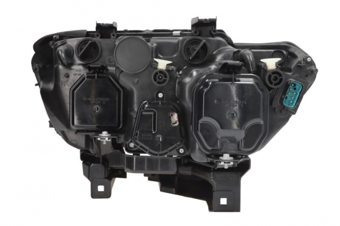 Far dreapta H7/H7/P21W/W5W, electric, cu motor, culoare interior negru, culoare semnalizator: galben potrivit BMW 7 E65, E66, E67 -03.05 [2]