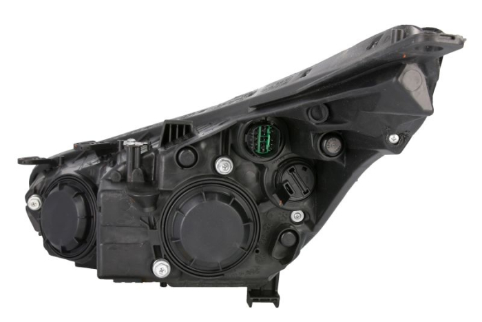 Far Dreapta potrivit KIA CEE'D (H7/H7/PY21W/W5W, electric, cu motor, culoare insert: negru) [2]