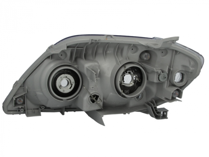Far dreapta (H7/HB3, electric, KOITO, fundal cromat, fundal transparent) TOYOTA COROLLA 2002-2007 [2]