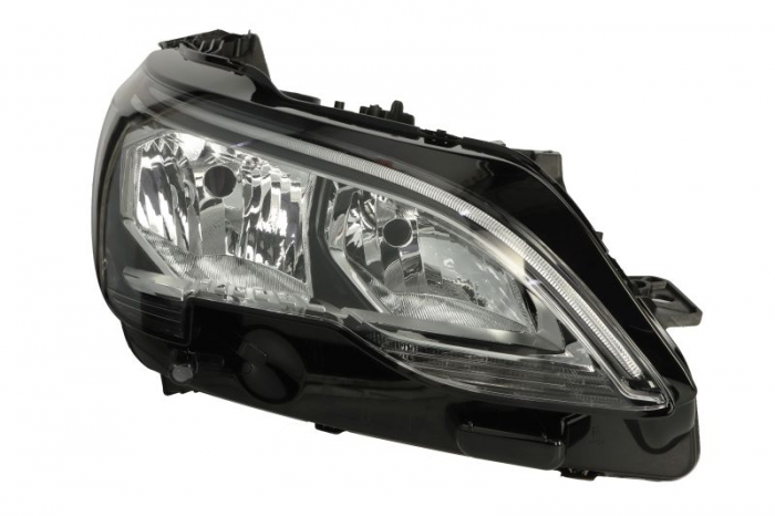 Far dreapta (H7 HB3 LED, cu motor, fara controler LED) potrivit PEUGEOT 3008 P84, 5008 T87 05.16-12.20