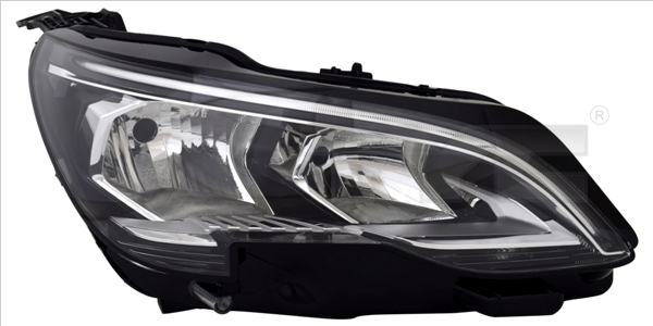 Far dreapta potrivit PEUGEOT 3008 P84, 5008 T87 2016-2020 (H7/HB3/LED, cu motor, fara controler LED) [3]
