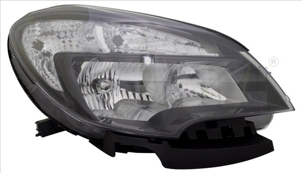 Far Dreapta H7/HB3/W21, electric, cu motor, interior negru potrivit OPEL MOKKA / MOKKA X pana in 2016 [3]