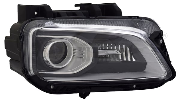 Far dreapta (H7 LED, cu motor) potrivit HYUNDAI KONA 11.17-12.21