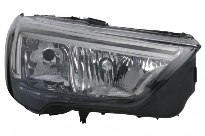 Far dreapta (H7 LED PSY24W, cu motor) potrivit OPEL CROSSLAND X 03.17-09.20