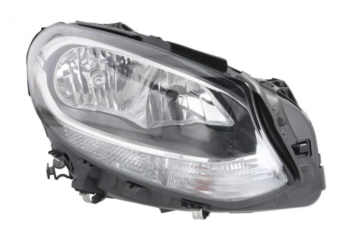 Far Dreapta (H7 LED PY21W, electric, cu motor, culoare insert: negru) potrivit MERCEDES B SPORTS TOURER (W246, W242)