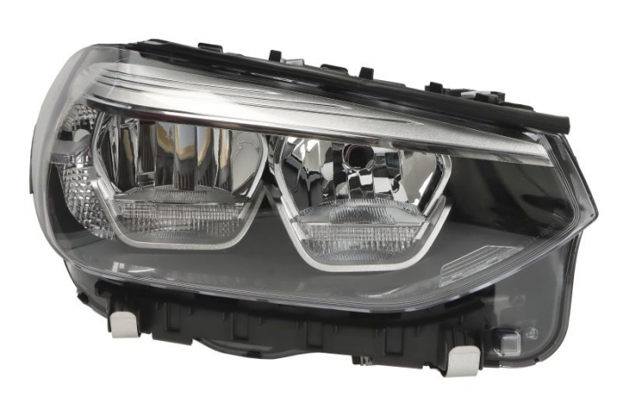 Far dreapta (H7 LED PY24W, electric, cu motor) potrivit BMW X3 G01, X4 G02 10.17-07.21