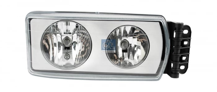 Far dreapta (H7, manual, fara motor, culoare insert: crom platinat) potrivit IVECO EUROCARGO I-III, EUROFIRE II, EUROTECH MT, STRALIS I, TRAKKER I, TRAKKER II; IRISBUS RECREO 01.91-