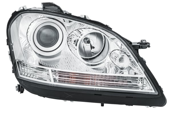 Far dreapta H7 PY21W,interior crom, semnalizator transparent MERCEDES Clasa M ML W164 intre 2005-2008