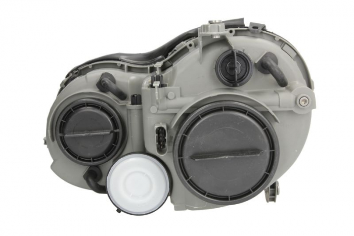 Far dreapta (H7/PY21W/W5W, electric, cu motoras, fundal cromat, fundal portocaliu) MERCEDES Clasa CLK (A209), CLK (C209) [2]