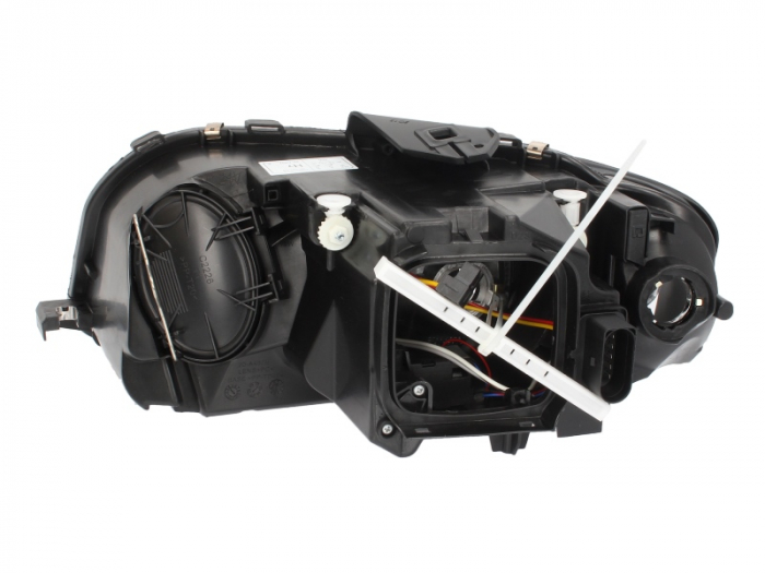 Far dreapta (H7, reglaj electric, cu motoras, fundal negru) AUDI A3 [2]