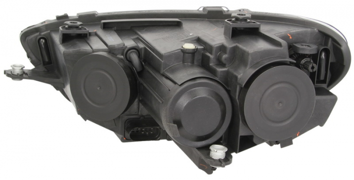 Far dreapta (H7, reglaj electric, cu motoras, fundal negru) VW SCIROCCO 2008-2014 [2]