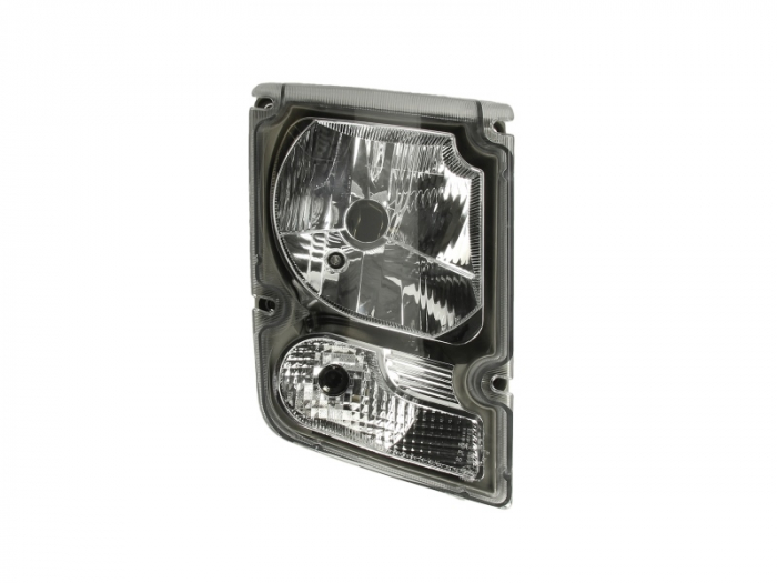 Far dreapta (H7, reglaj electric, fara motor, cu semnalizare alba) VOLVO FE, FL II 05.06-