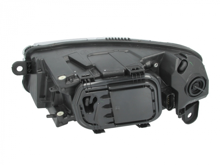 Far dreapta (H7, reglaj electric, fundal cromat) AUDI A6 2004-2011 [2]