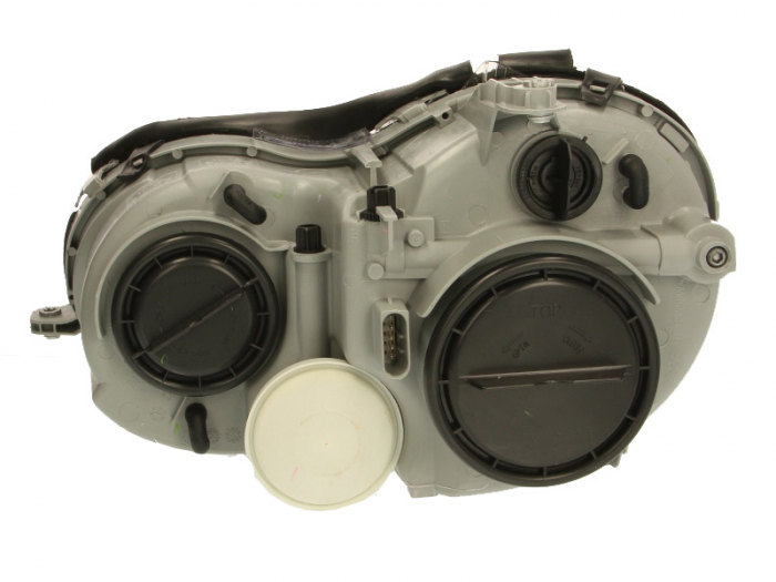 Far dreapta (H7, reglaj electric, fundal cromat, fundal transparent) MERCEDES Clasa CLK 2002-2005 [2]