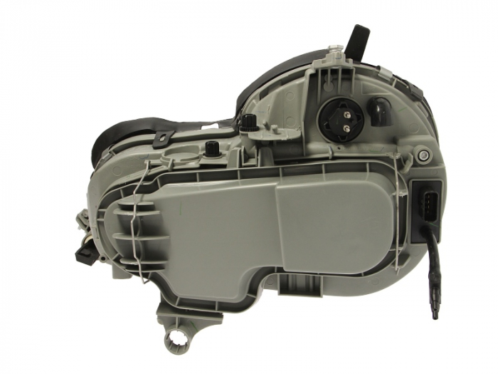 Far dreapta (H7, reglaj electric, fundal cromat, fundal transparent) MERCEDES Clasa E 1995-1999 [2]