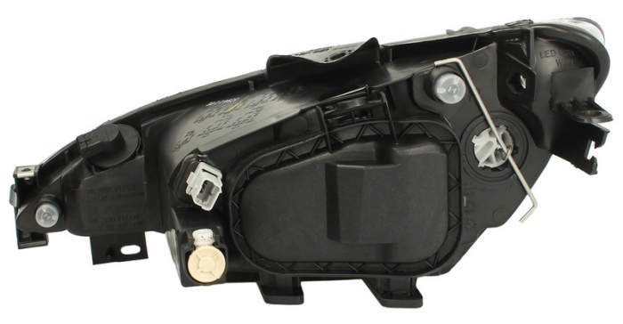 Far dreapta (H7, reglaj electric, fundal cromat) PEUGEOT 206 2003-2009 [2]