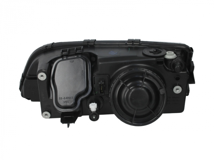 Far dreapta (H7, reglaj electric, manual, fundal argintiu) VOLVO C70, S70, V70 1996-2005 [2]