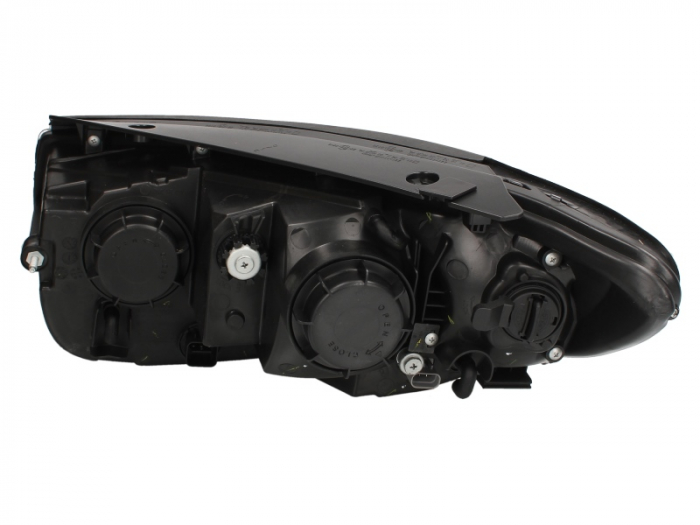 Far dreapta (H7, reglaj electric, manual, fundal cromat, fundal transparent) HYUNDAI SANTA FE 2006-2009 [2]