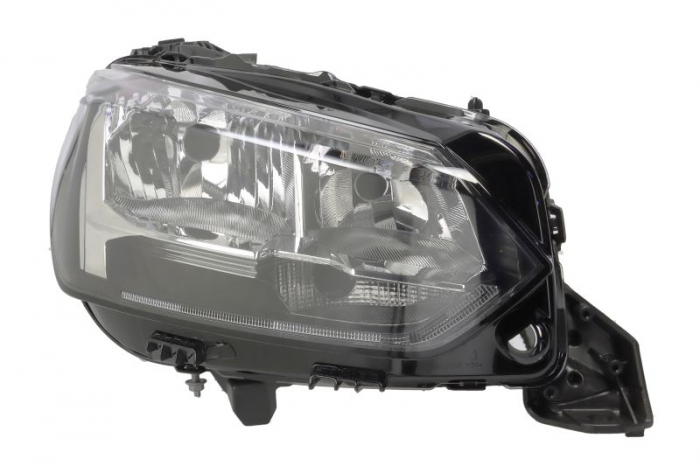 Far dreapta (H9, electric, cu motor) potrivit PEUGEOT 208 II 06.19-