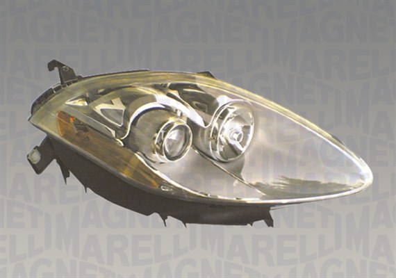 Far Dreapta potrivit FIAT BRAVO II (halogen, 2*H1/W5W, electric, cu motor, culoare insert: cromat) [3]