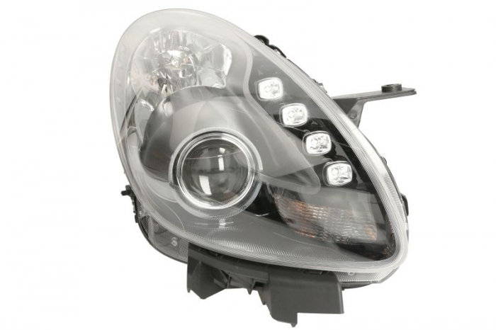 Far Dreapta (halogen, H1 H7, electric, cu motor, bec, culoare insert: titan) potrivit ALFA ROMEO GIULIETTA