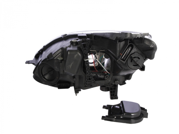 Far Dreapta (halogen, H1/H7, electric, cu motor, culoare insert: cromat, culoare semnalizator: galben) potrivit FORD C-MAX II, GRAND C-MAX [2]