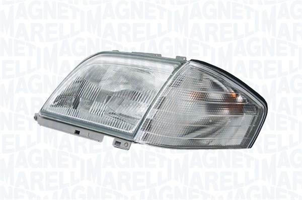 Far Dreapta potrivit MERCEDES SL (R129) pana in 2001 (halogen, H4/PY21W, pneumatic, fara motoras, culoare insert: argintiu, culoare semnalizator: transparent) [4]