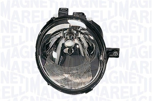 Far Dreapta (halogen, H4 W5W, electric, cu motor, culoare insert: negru) potrivit VW LUPO I