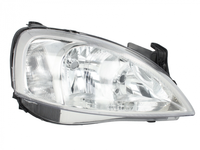 Far Dreapta (halogen, H7 H7, electric, cu motor, culoare insert: cromat) potrivit OPEL COMBO TOUR, COMBO MINIVAN, CORSA C, CORSA C HATCHBACK