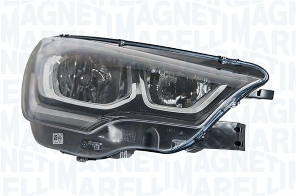 Far Dreapta (halogen, H7 H7 LED, mecanic, cu motor, bec) potrivit DS DS 4; CITROEN C4 II