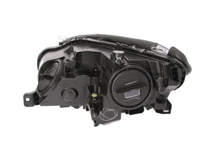 Far Dreapta potrivit MERCEDES M (W166) (halogen, H7/H7/W5W, electric, cu motor, bec, culoare semnalizator: portocaliu) [2]