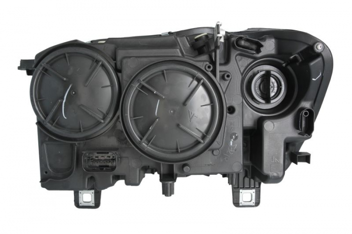 Far Dreapta (halogen, H7/PY21W/W21W/W5W, electric, cu motor, bec, culoare semnalizator: portocaliu) potrivit BMW X3 (F25), X4 (F26) [2]
