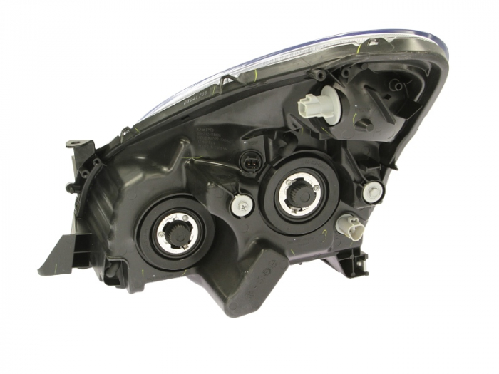 Far dreapta (HB3/HB4, electric, cu motoras, fundal argintiu, fundal transparent) TOYOTA COROLLA VERSO 2002-2004 [2]