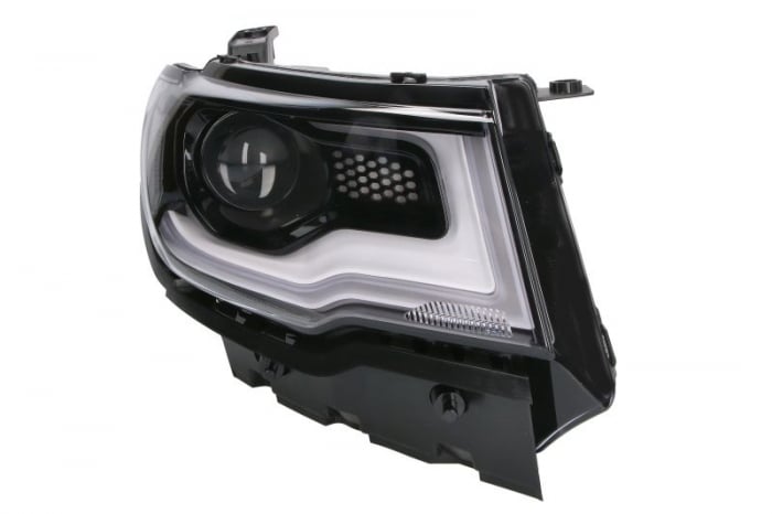 Far dreapta (HB3 LED, electric, cu motor) potrivit JEEP COMPASS II 11.16-10.22