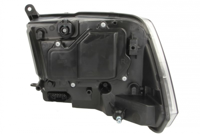 Far Dreapta HIR2/LED, manual, interior cromat 2013-2015 [2]