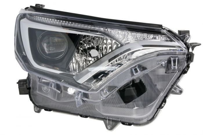 Far Dreapta (HIR2 LED WY21W, cu motor, culoare interior: negru) potrivit TOYOTA RAV 4 IV 01.15-