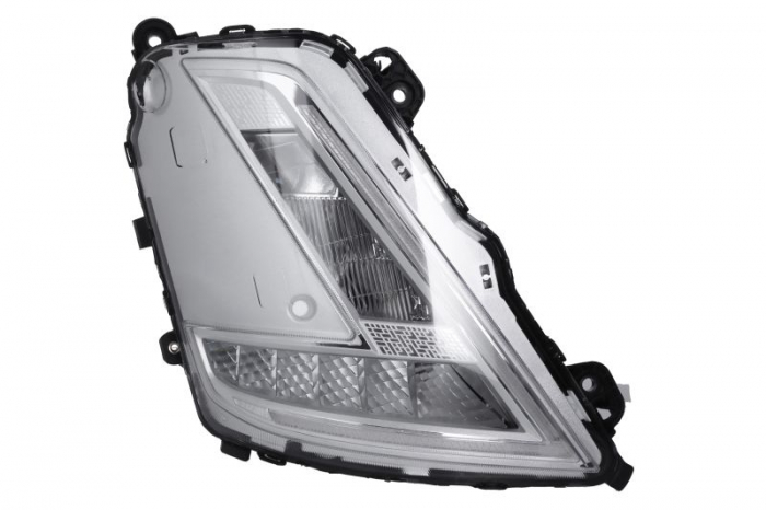 Far dreapta (LED, cu lumina de zi, culoare insert: crom platinat, culoare indicator: alb) potrivit VOLVO FMX III 02.20-