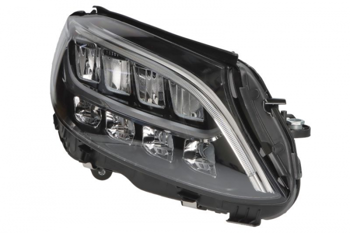 Far Dreapta (LED, cu motor) potrivit MERCEDES C-KLASA W205 12.18-02.21